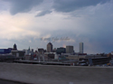 Thunderstorms over Downtown Milwaukee, Wisconsin