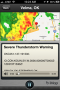 iMap Weather Radio - Radar - iPhone