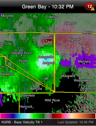Severe Thunderstorms - Stevens Point, Wisconsin