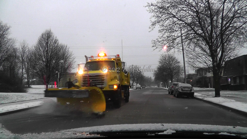 Waukesha, Wisconsin - Snow plow - December 20, 2012