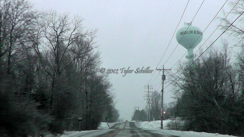 Waukesha, Wisconsin - Water Tower - December 20, 2012